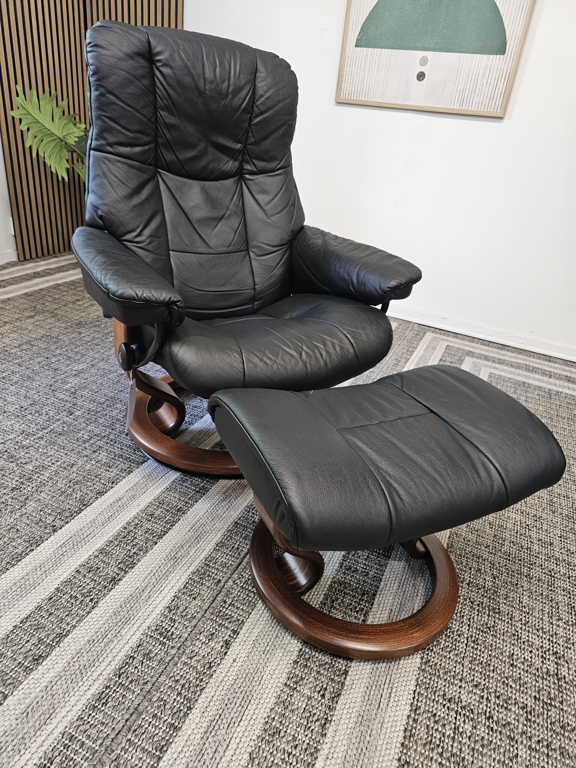 Stressless® Mayfair lenestol med krakk - Bilde 10