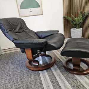 Stressless® Mayfair lenestol med krakk - Bilde 3