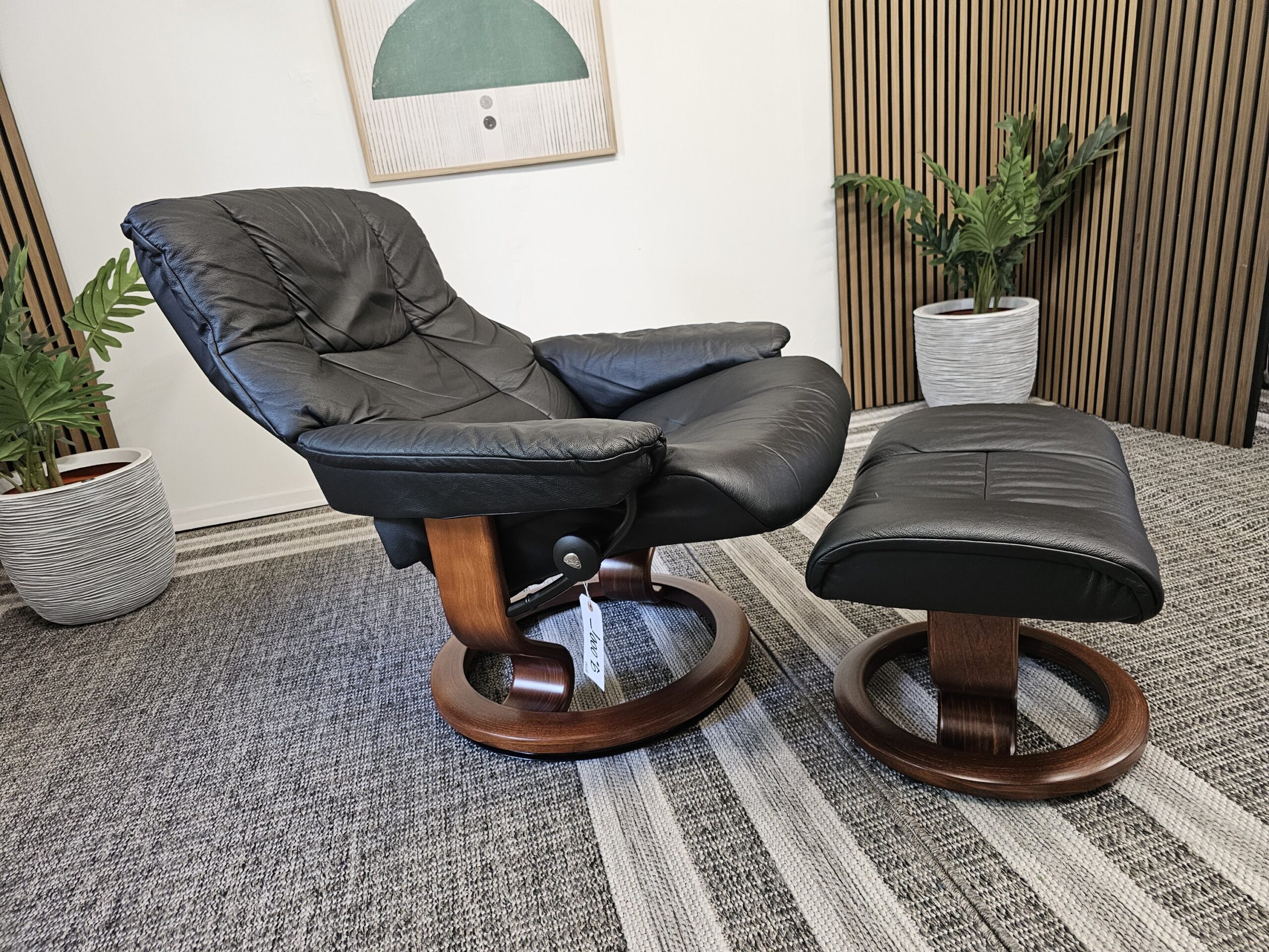 Stressless® Mayfair lenestol med krakk - Bilde 3