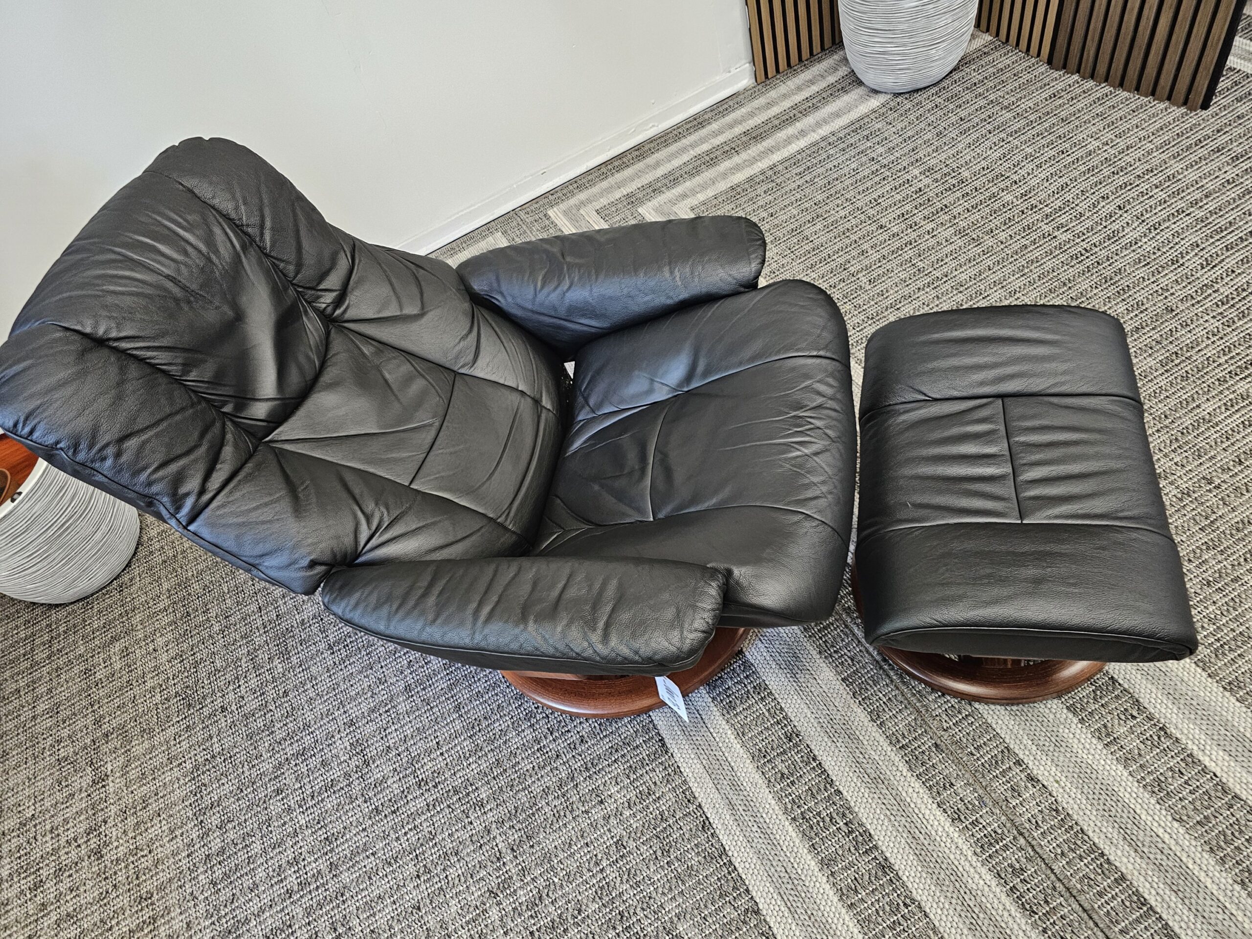 Stressless® Mayfair lenestol med krakk - Bilde 4