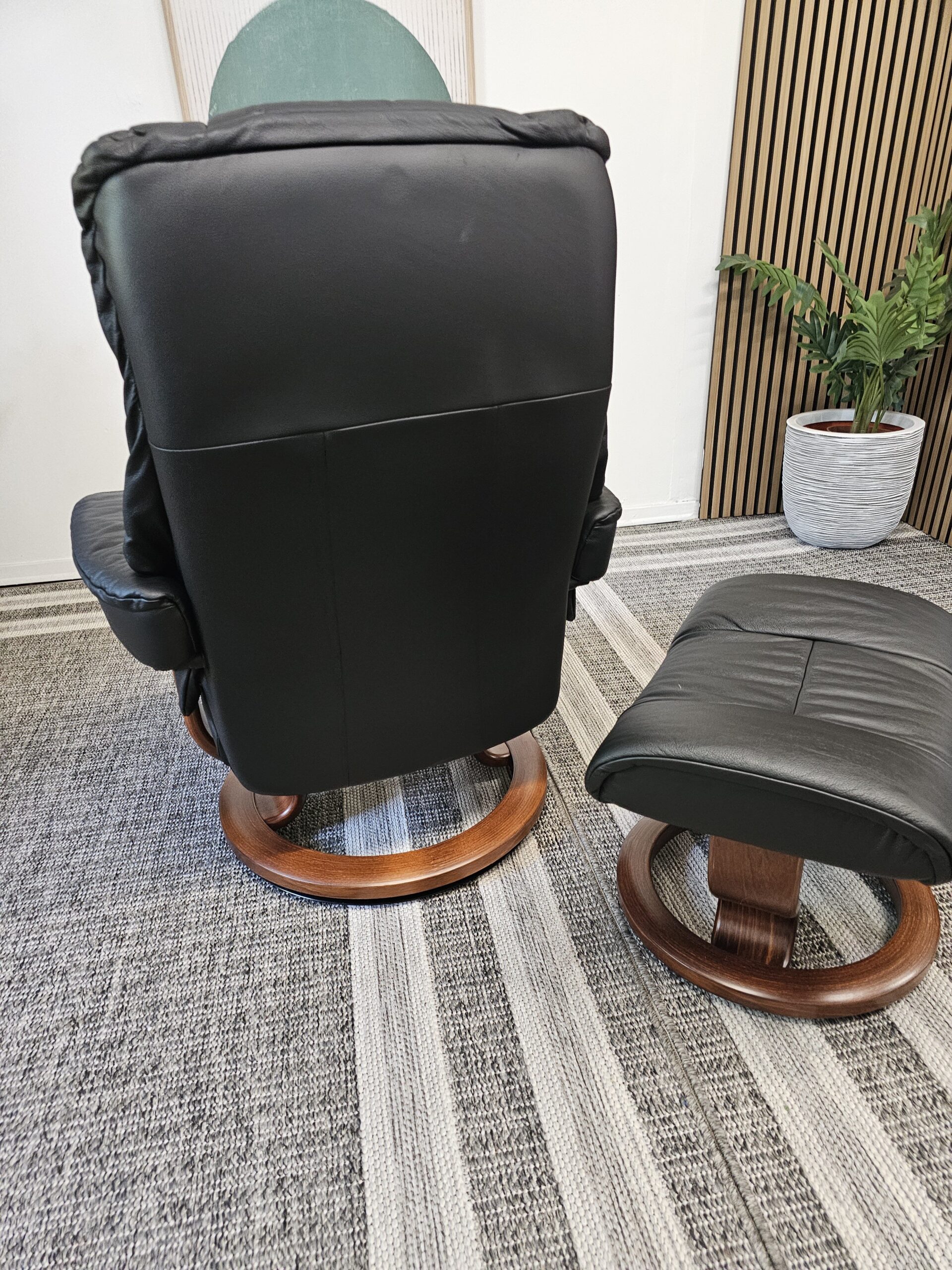 Stressless® Mayfair lenestol med krakk - Bilde 12