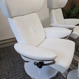 2 stk. Stressless® Blues lenestoler med krakker - Bilde 8