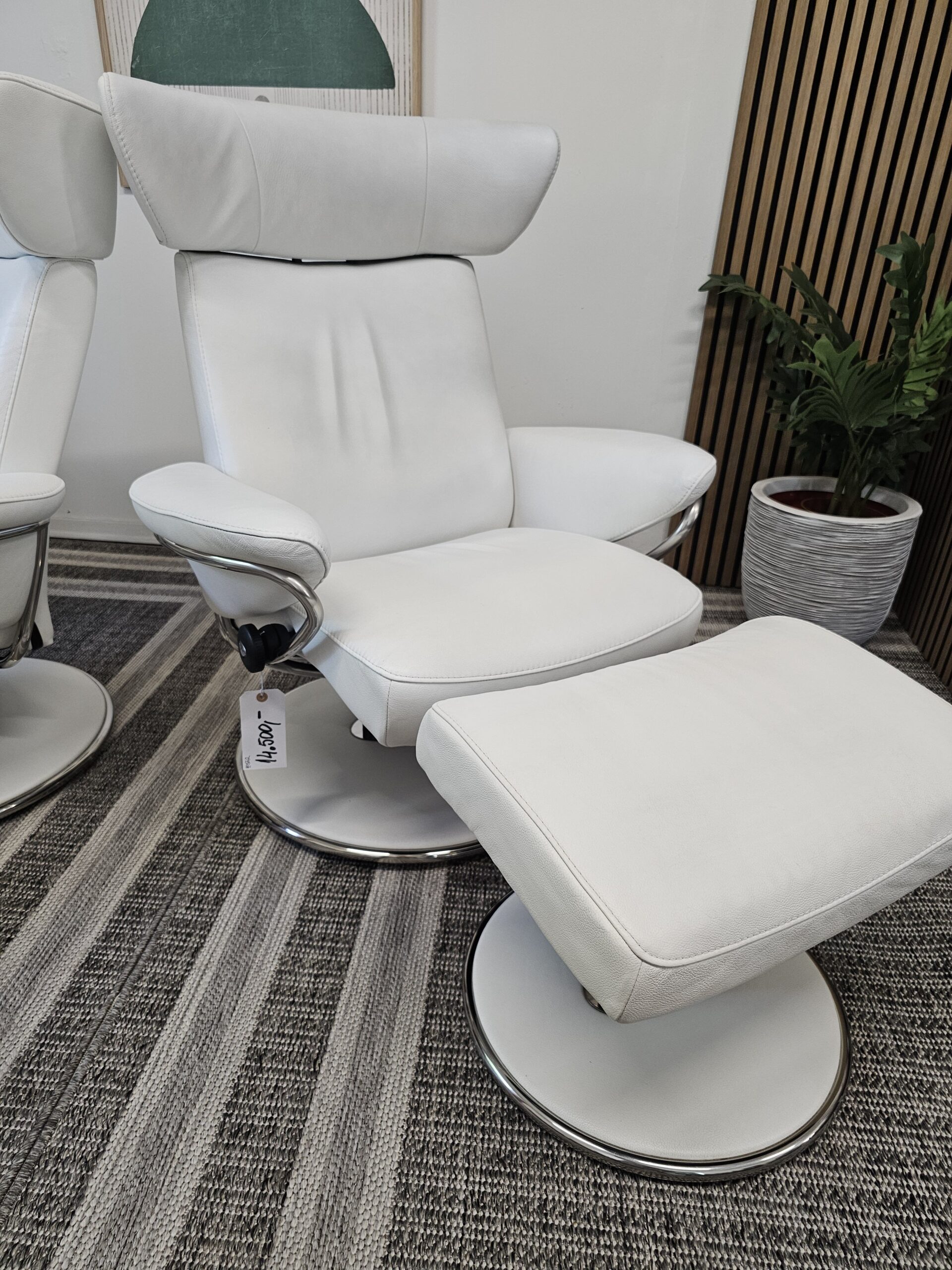 2 stk. Stressless® Blues lenestoler med krakker - Bilde 15