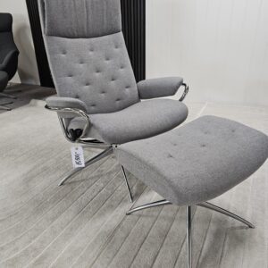 Stressless® Metro lenestol med krakk - Bilde 11