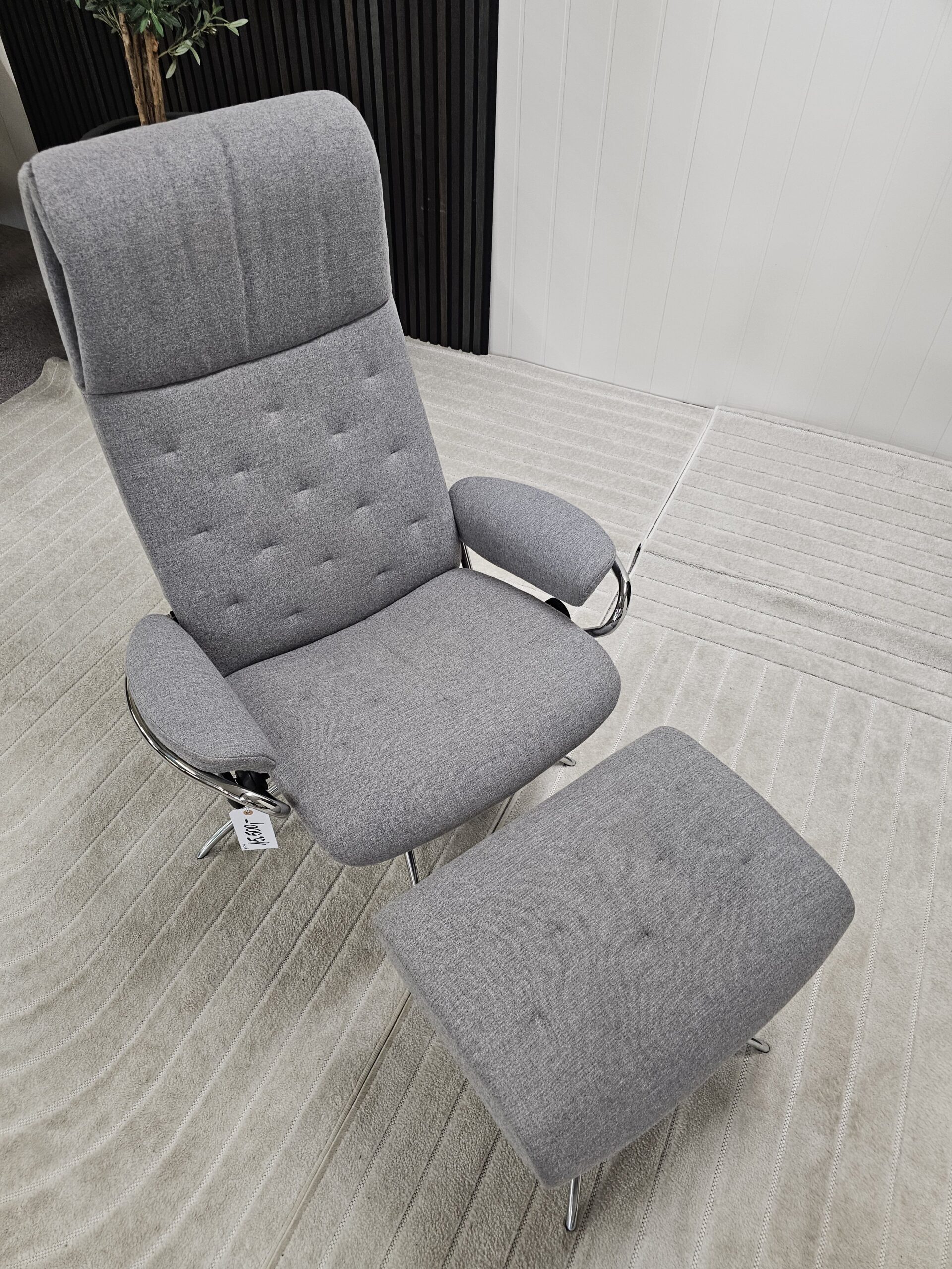 Stressless® Metro lenestol med krakk - Bilde 13