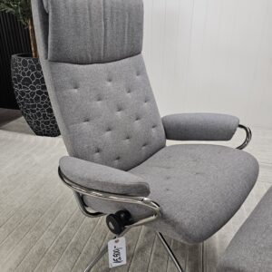 Stressless® Metro lenestol med krakk - Bilde 12