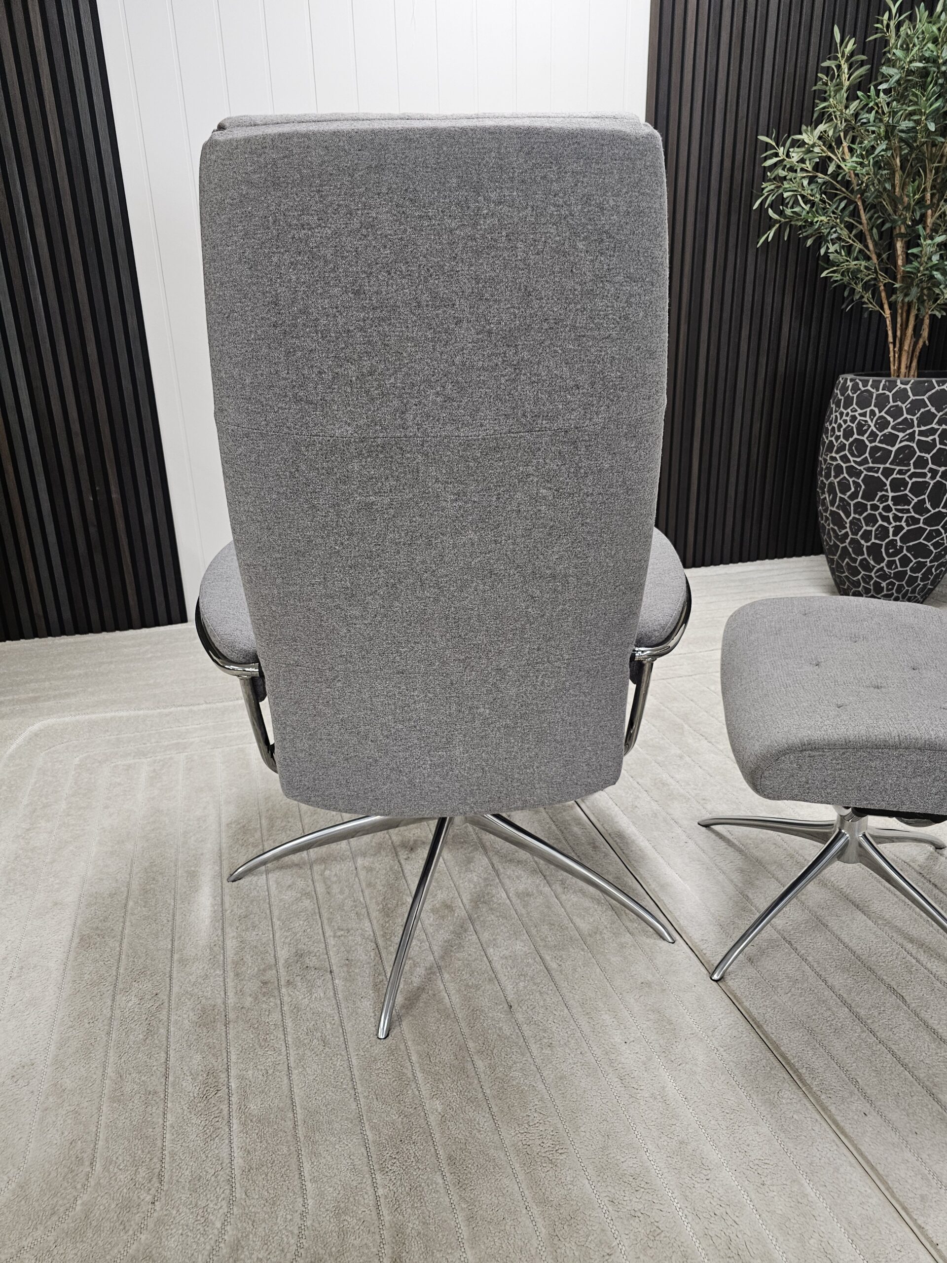 Stressless® Metro lenestol med krakk - Bilde 10