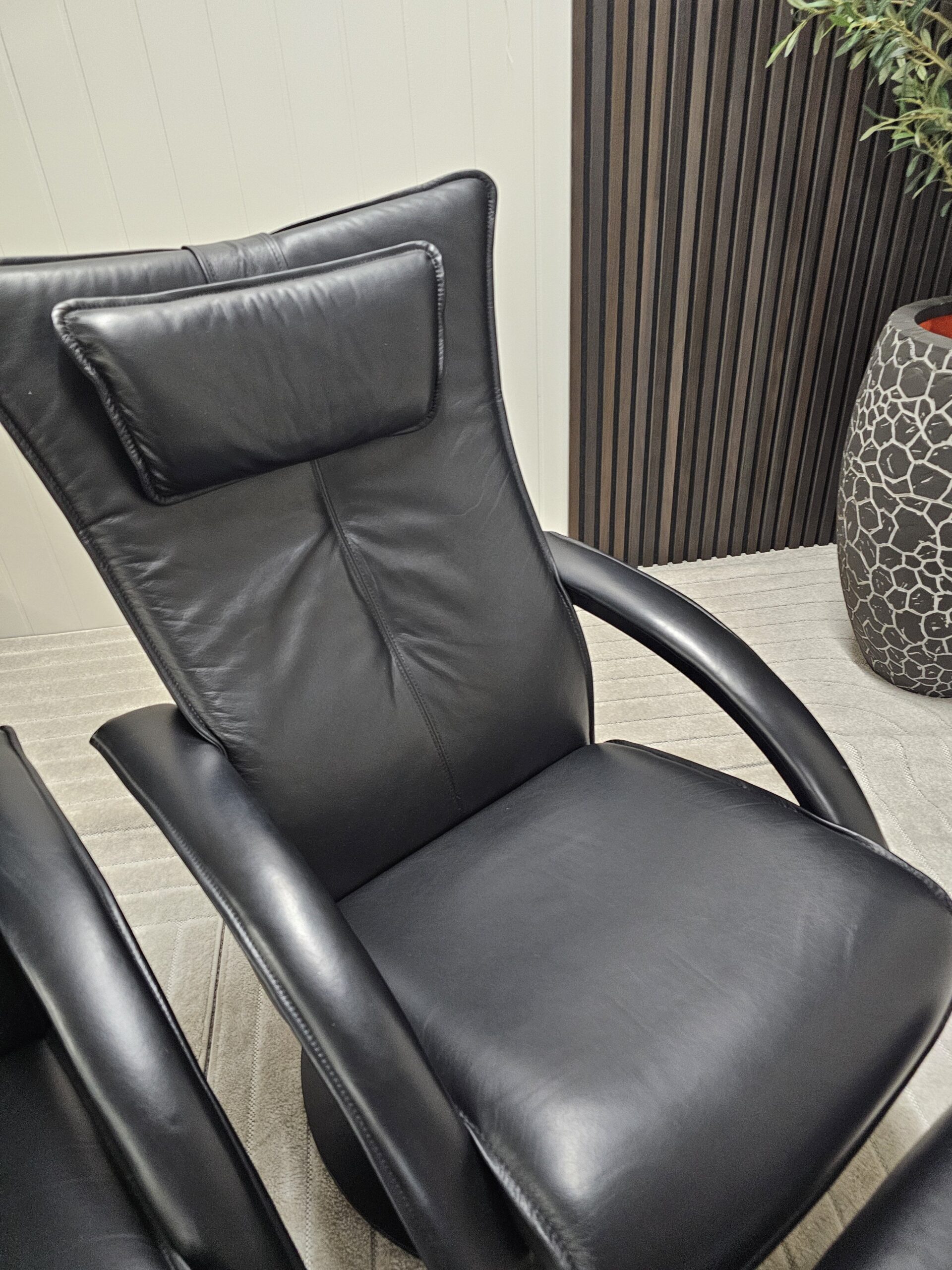 2 stk. Brunstad Delta Swing lenestoler med krakk - Bilde 16