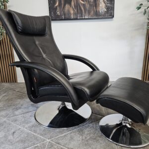 Brunstad Delta Motion lenestol med krakk - Bilde 1