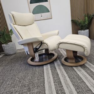 Stressless® Magic lenestol med krakk - Bilde 2