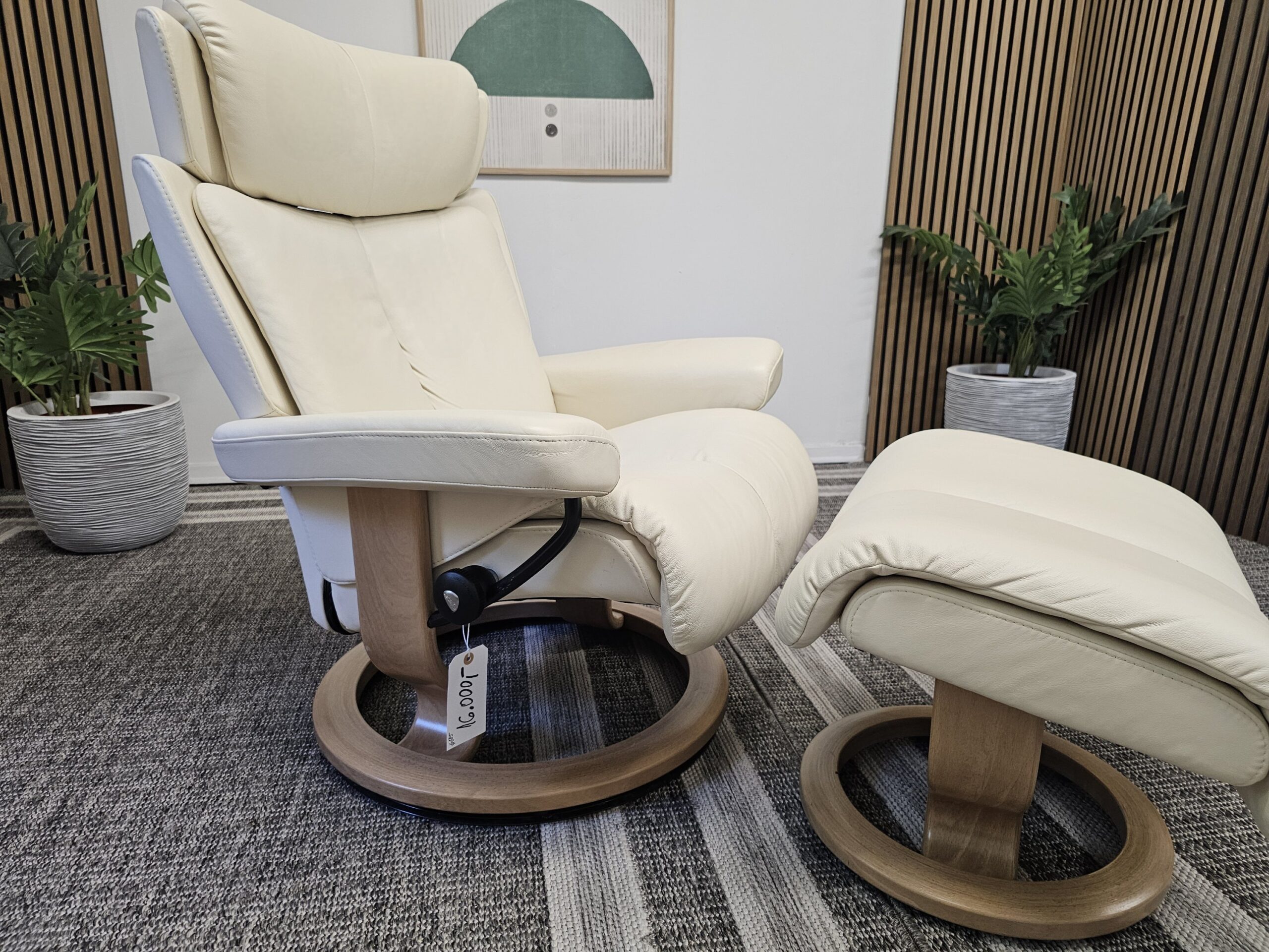 Stressless® Magic lenestol med krakk - Bilde 1