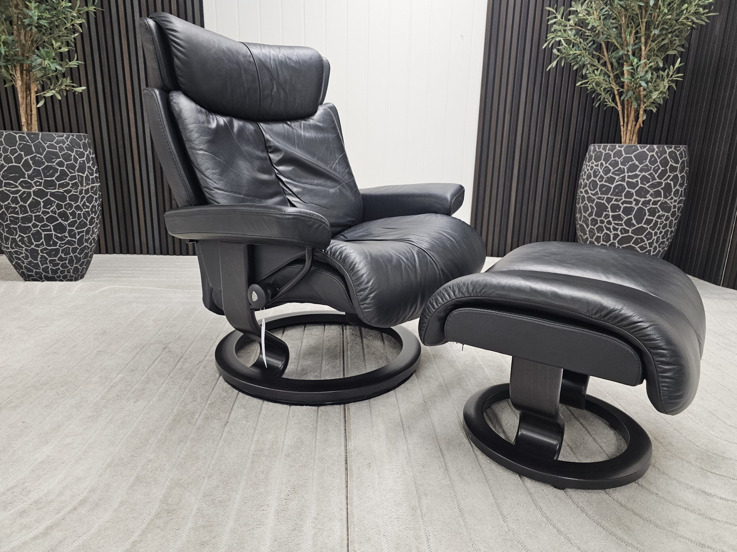 Stressless® Magic Large lenestol med krakk - Bilde 1