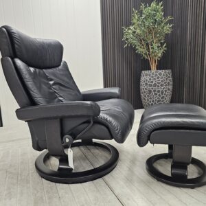 Stressless® Magic Large lenestol med krakk - Bilde 4