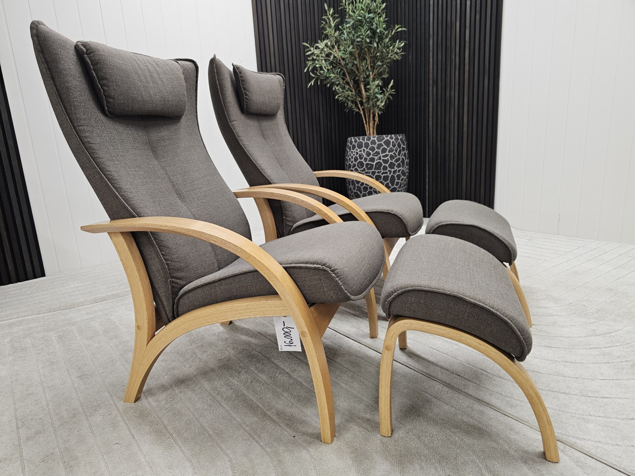 2 stk Brunstad Delta Adventure lenestoler med krakk - Bilde 12