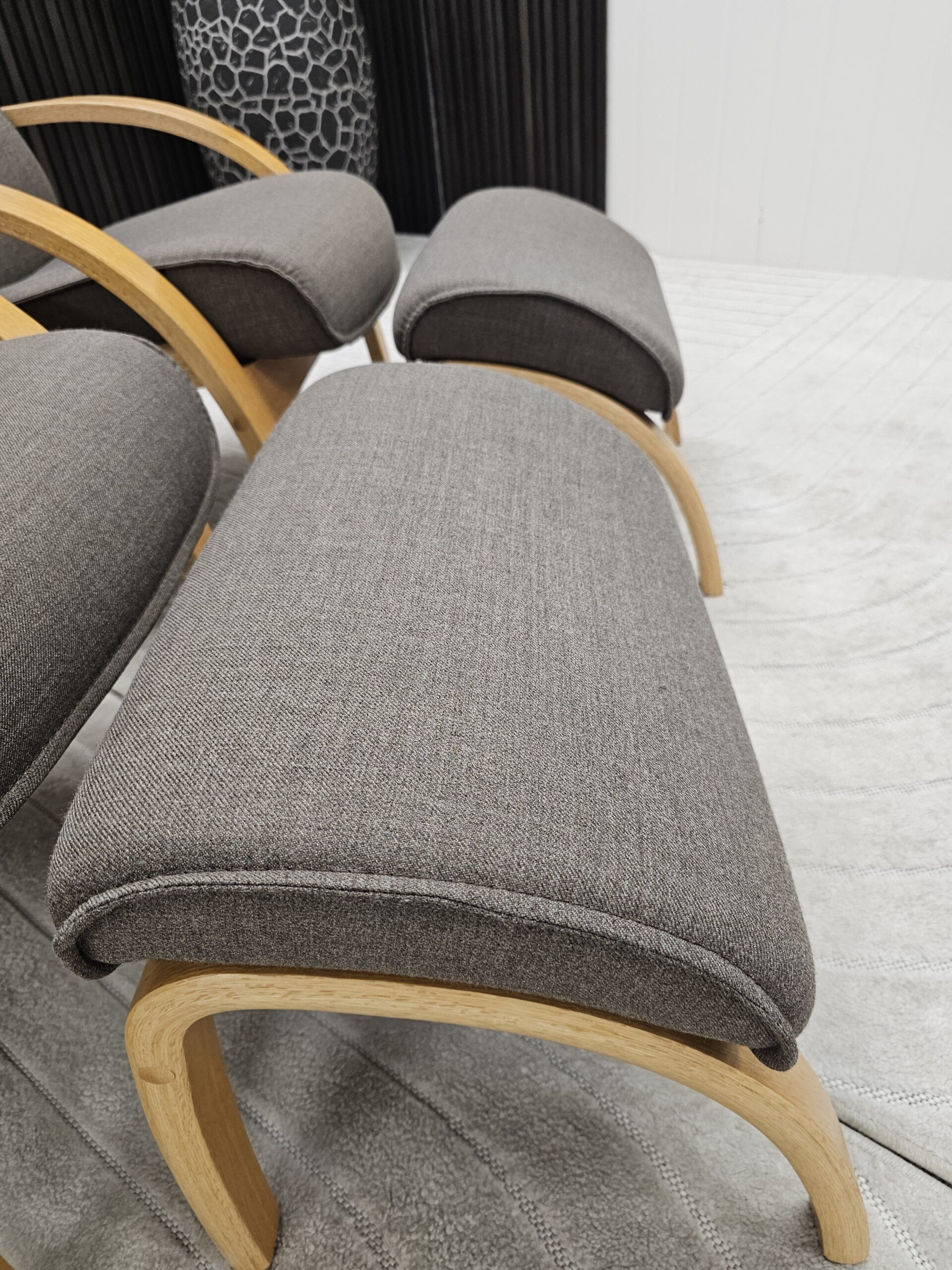 2 stk Brunstad Delta Adventure lenestoler med krakk - Bilde 13