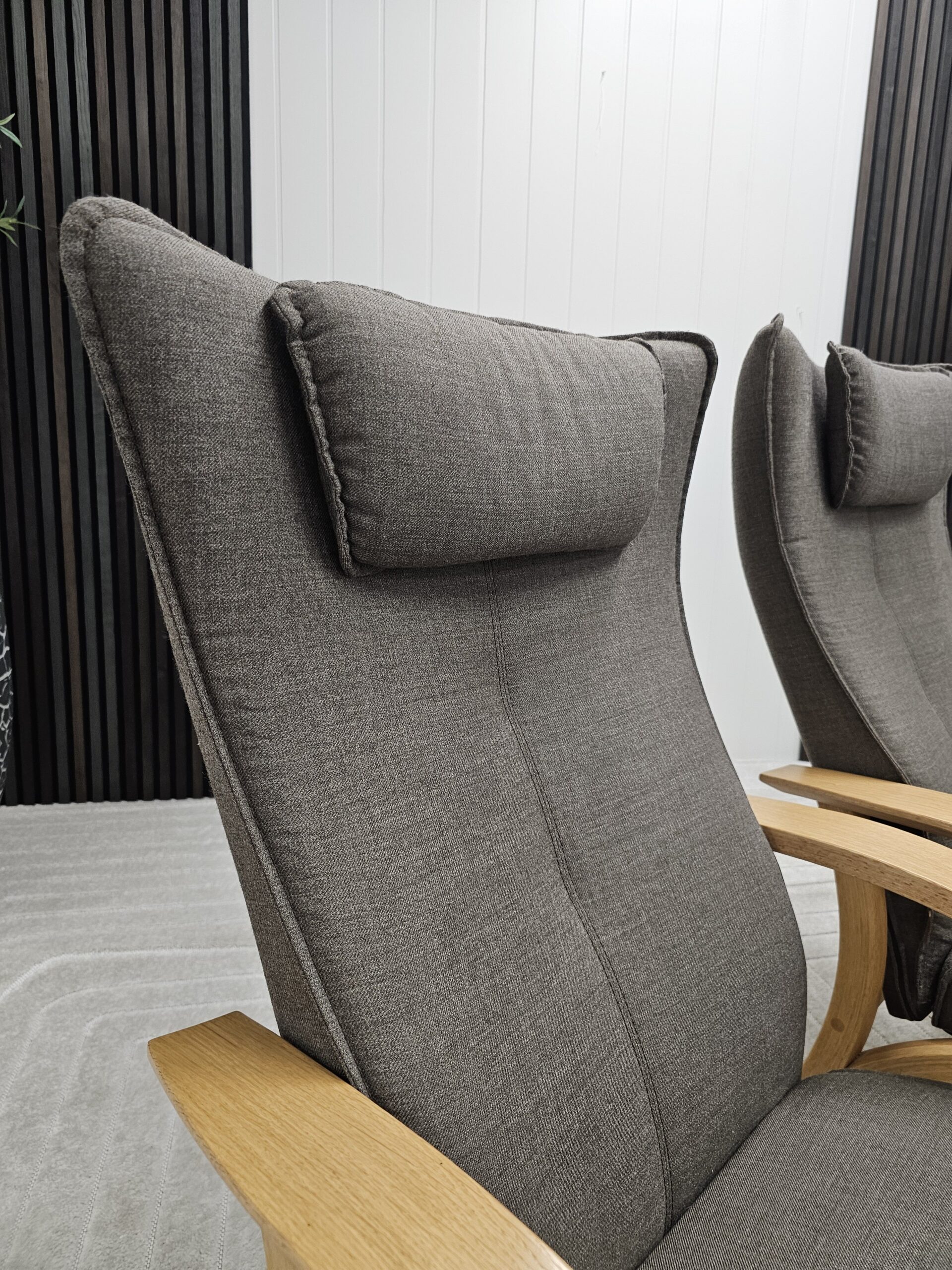 2 stk Brunstad Delta Adventure lenestoler med krakk - Bilde 16