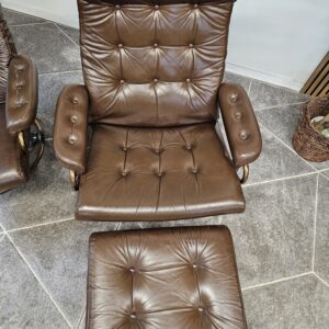 2 stk. Stressless Original 1974 lenestoler med krakk fra Ekornes - Bilde 18