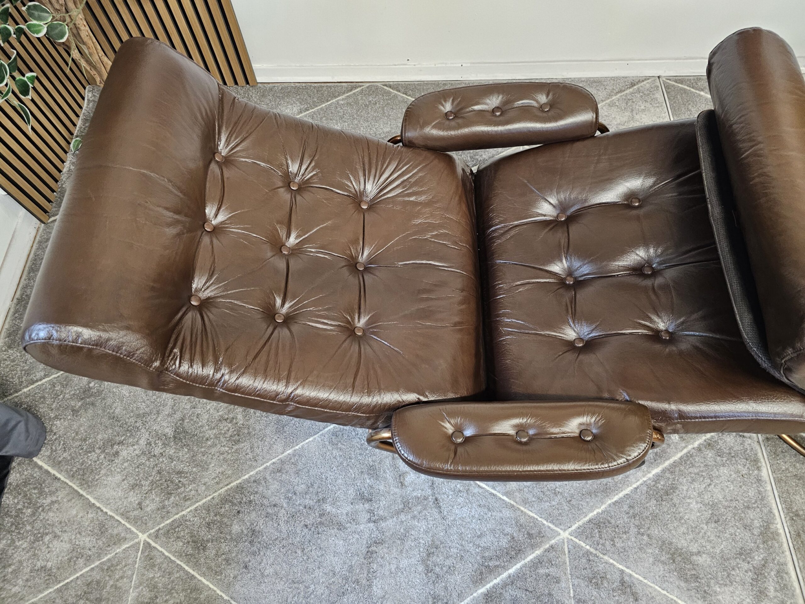 2 stk. Stressless Original 1974 lenestoler med krakk fra Ekornes - Bilde 6