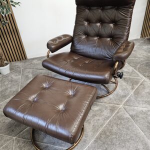 2 stk. Stressless Original 1974 lenestoler med krakk fra Ekornes - Bilde 17