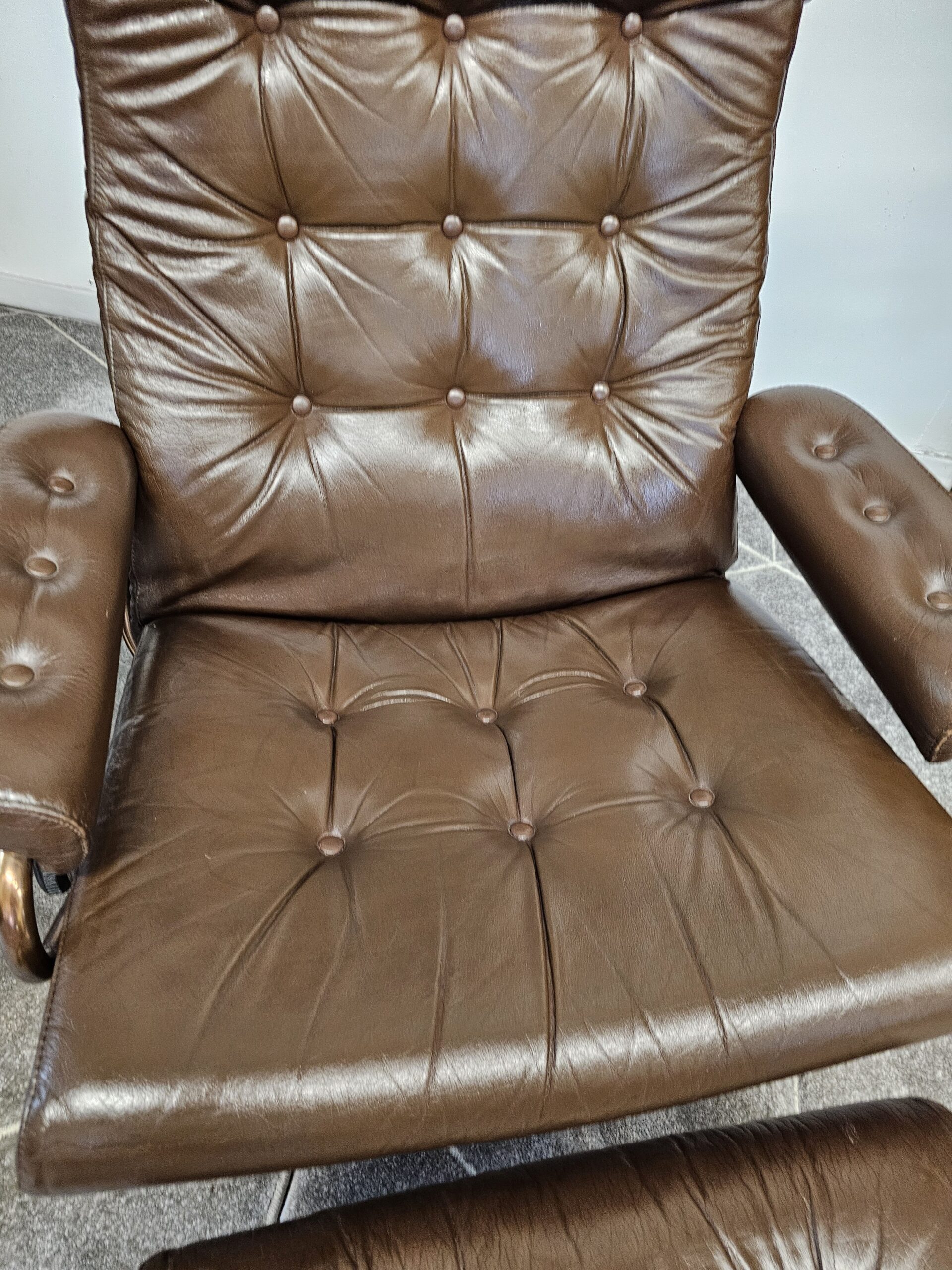 2 stk. Stressless Original 1974 lenestoler med krakk fra Ekornes - Bilde 20