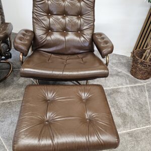2 stk. Stressless Original 1974 lenestoler med krakk fra Ekornes - Bilde 16