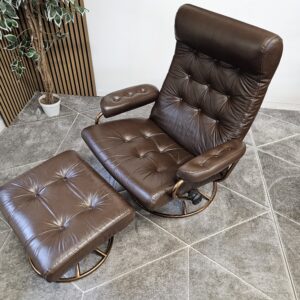 2 stk. Stressless Original 1974 lenestoler med krakk fra Ekornes - Bilde 10