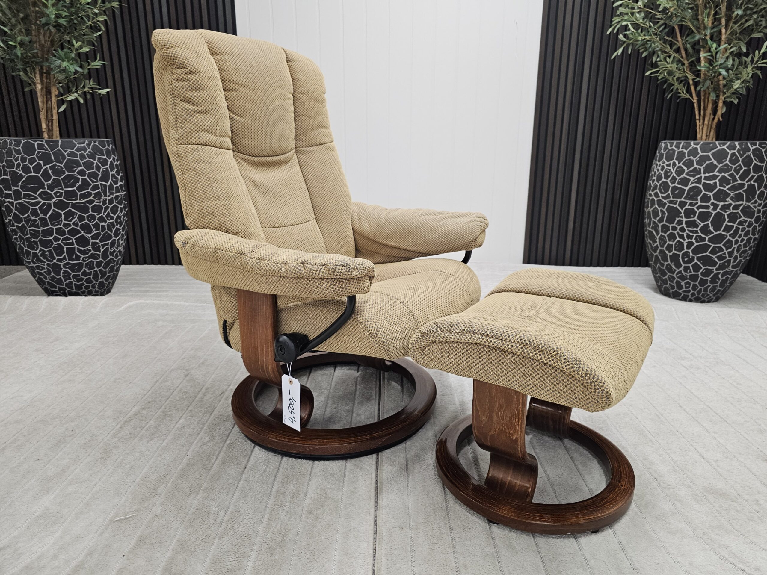 Stressless® Mayfair lenestol med krakk