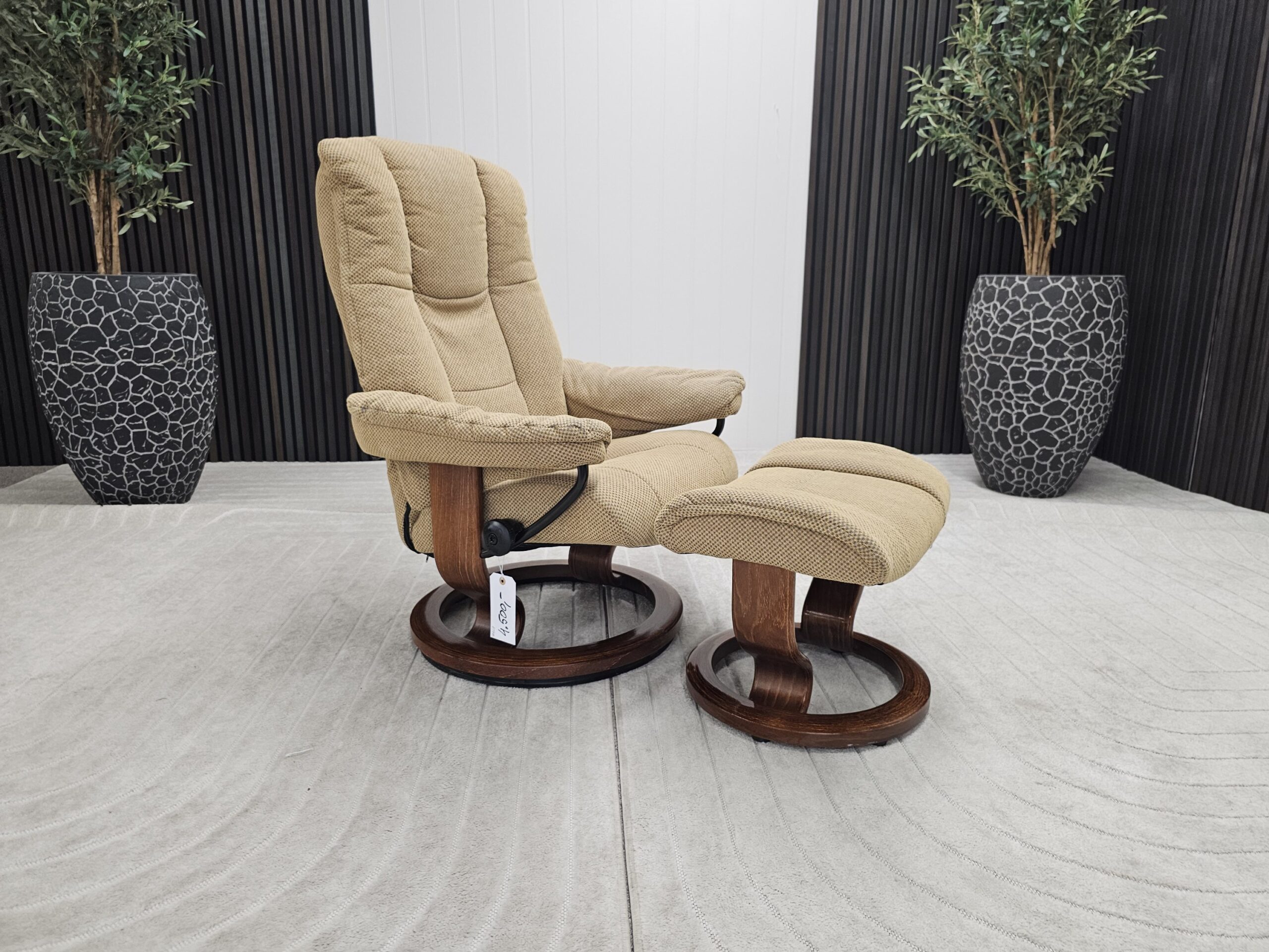Stressless® Mayfair lenestol med krakk - Bilde 2