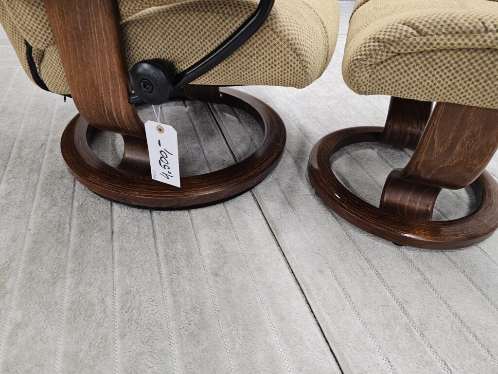 Stressless® Mayfair lenestol med krakk