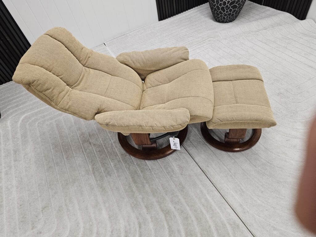Stressless® Mayfair lenestol med krakk