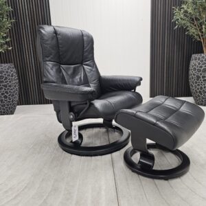 Stressless® Mayfair lenestol med krakk - Bilde 1