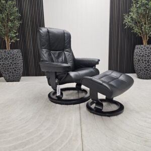 Stressless® Mayfair lenestol med krakk - Bilde 3