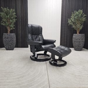 Stressless® Mayfair lenestol med krakk - Bilde 4