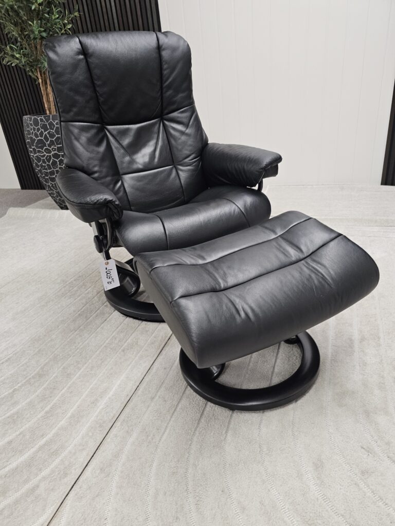 Stressless® Mayfair lenestol med krakk