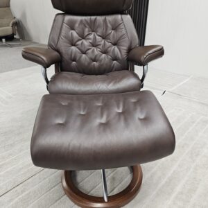Stressless® Skyline Signature lenestol med krakk - Bilde 14