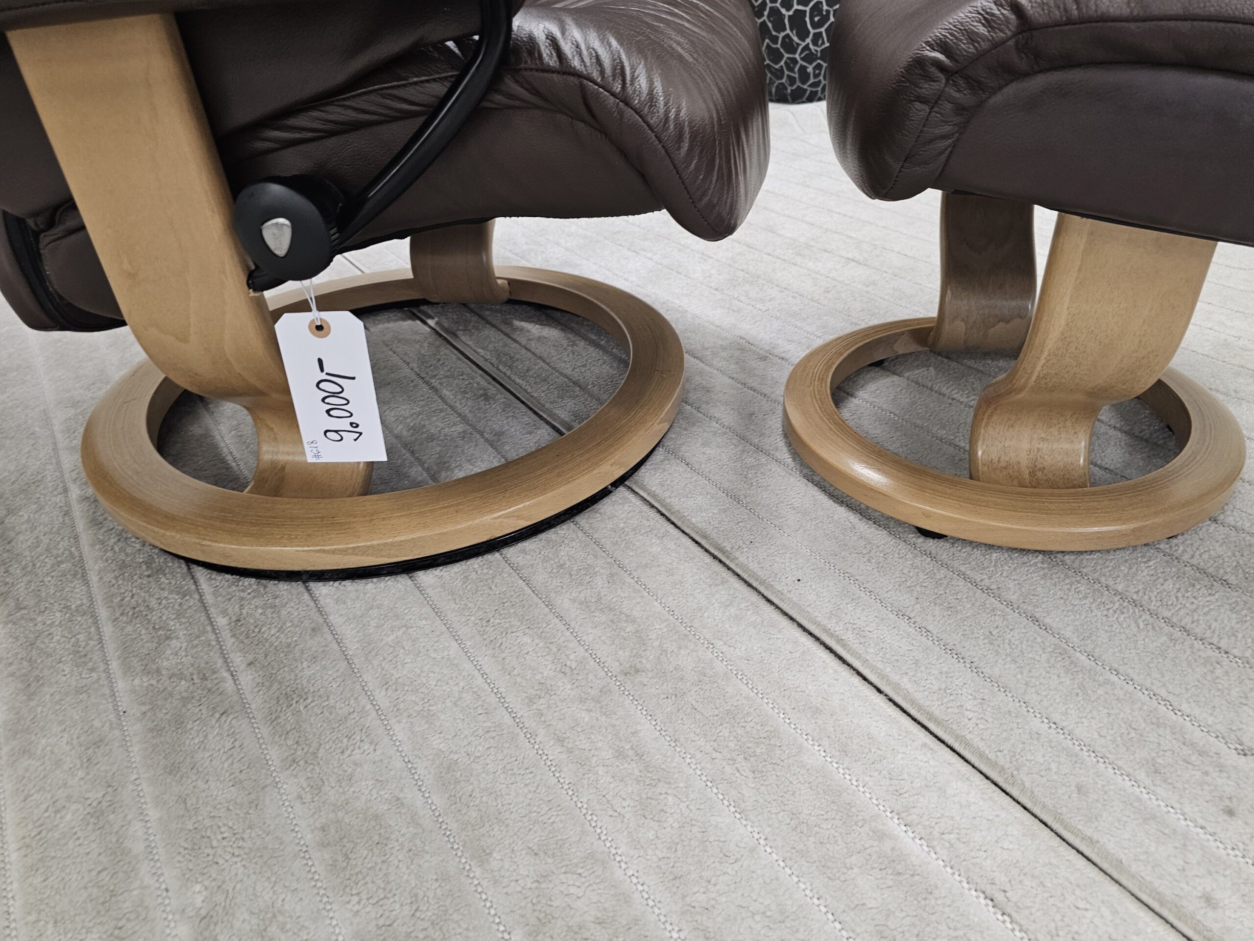 Stressless® Sky lenestol med krakk - Bilde 9