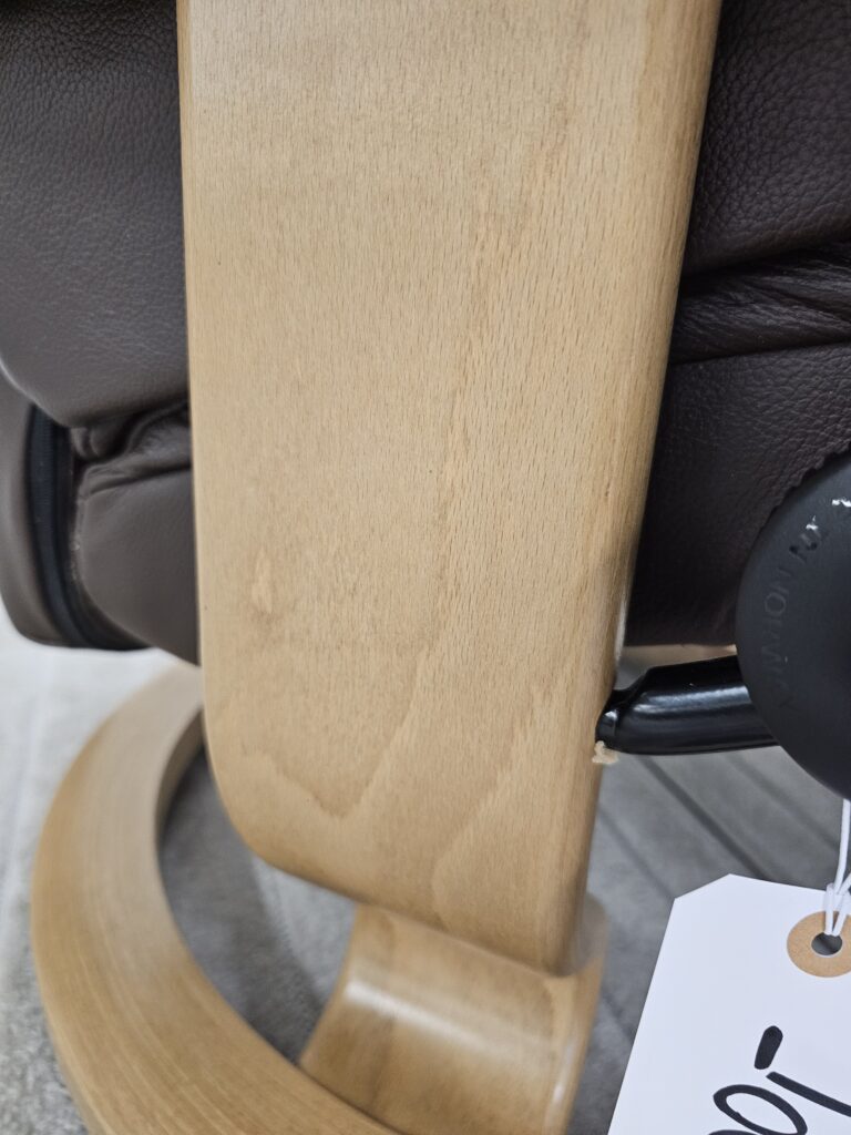 Stressless® Sky lenestol med krakk