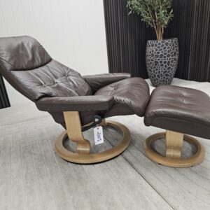 Stressless® Sky lenestol med krakk - Bilde 5