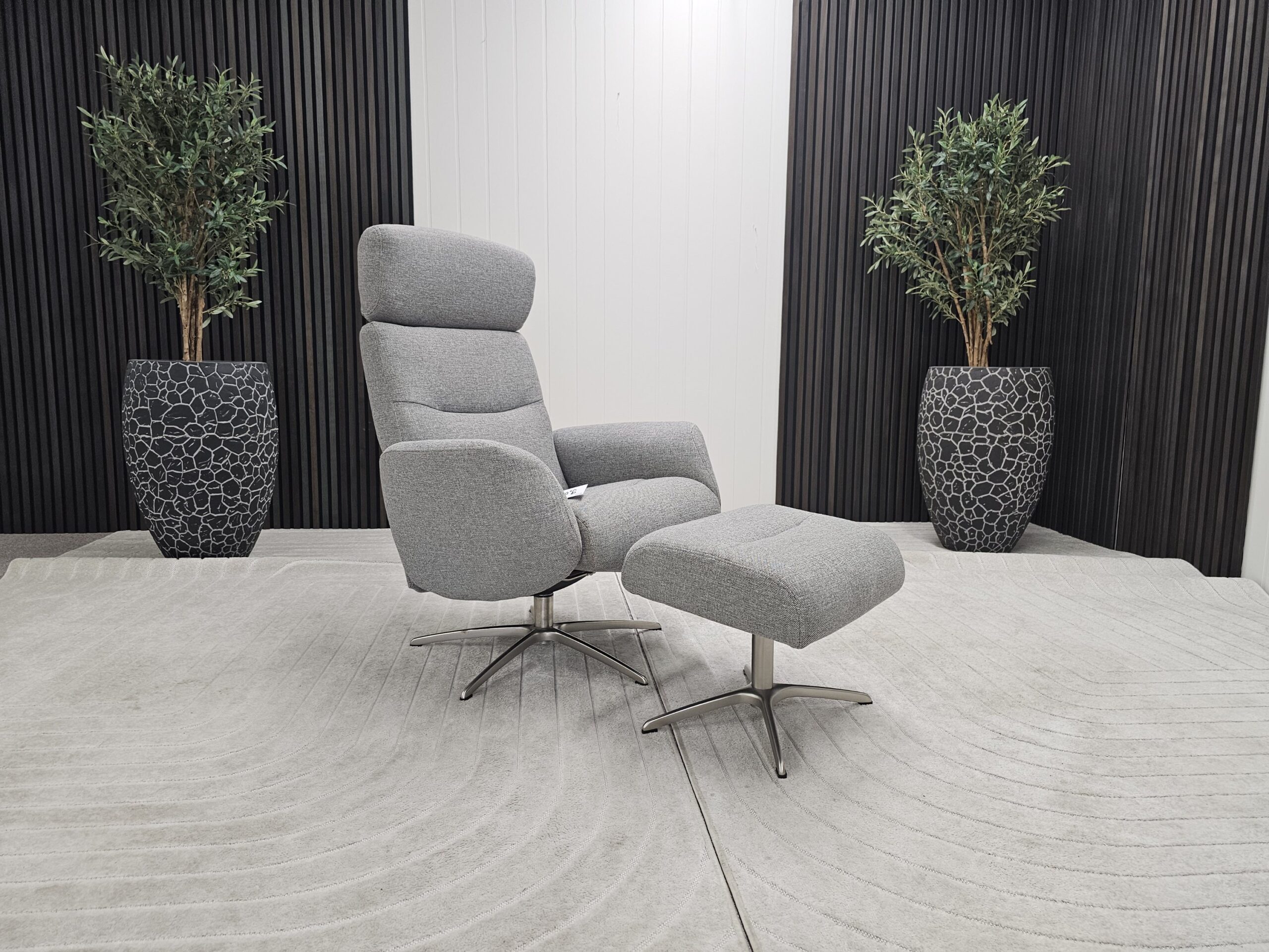Galaxy Sky lenestol med krakk - Bilde 4