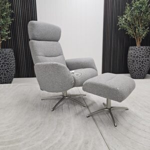 Galaxy Sky lenestol med krakk - Bilde 2