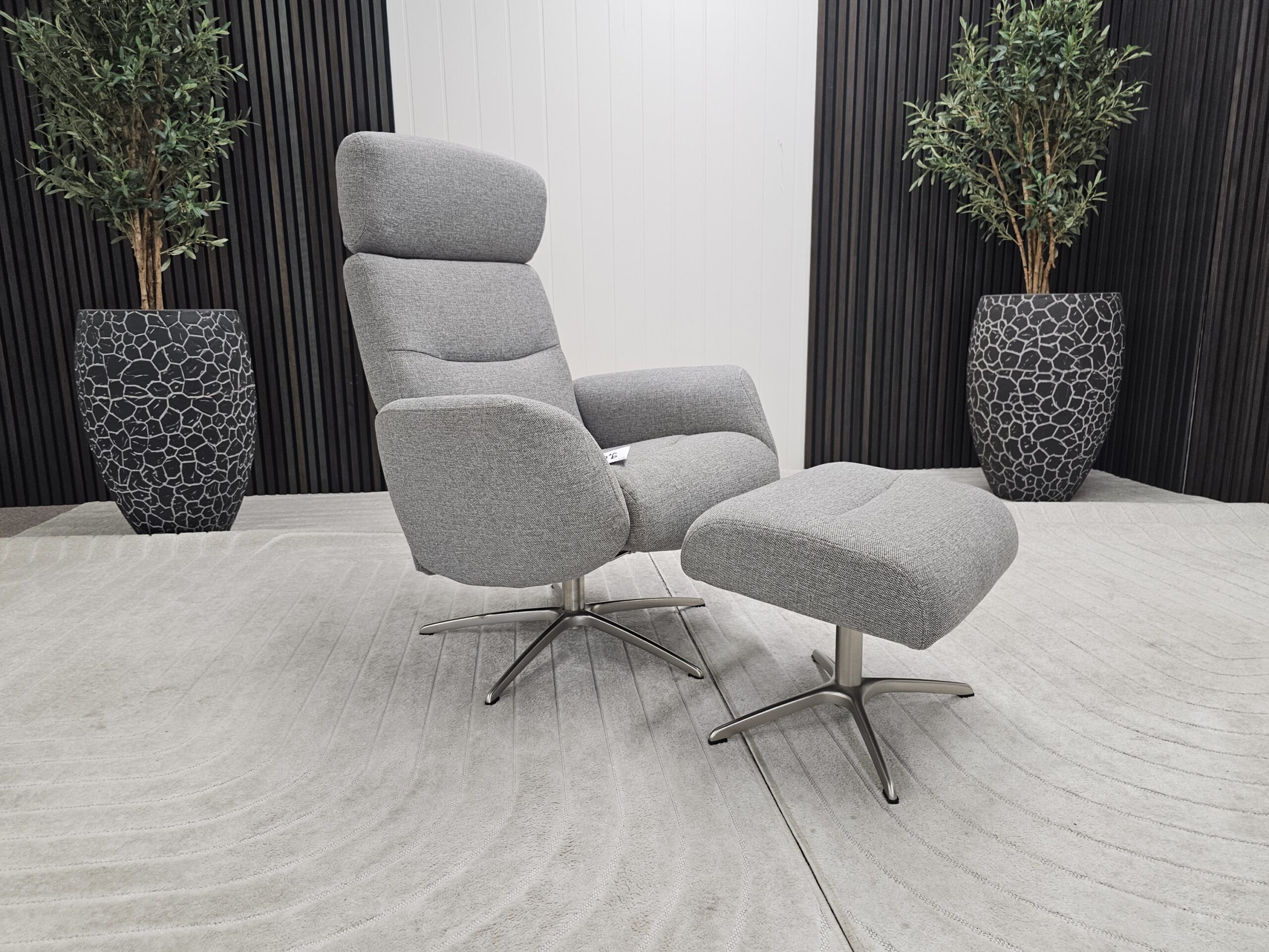 Galaxy Sky lenestol med krakk - Bilde 2