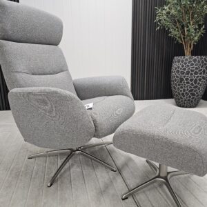 Galaxy Sky lenestol med krakk - Bilde 3