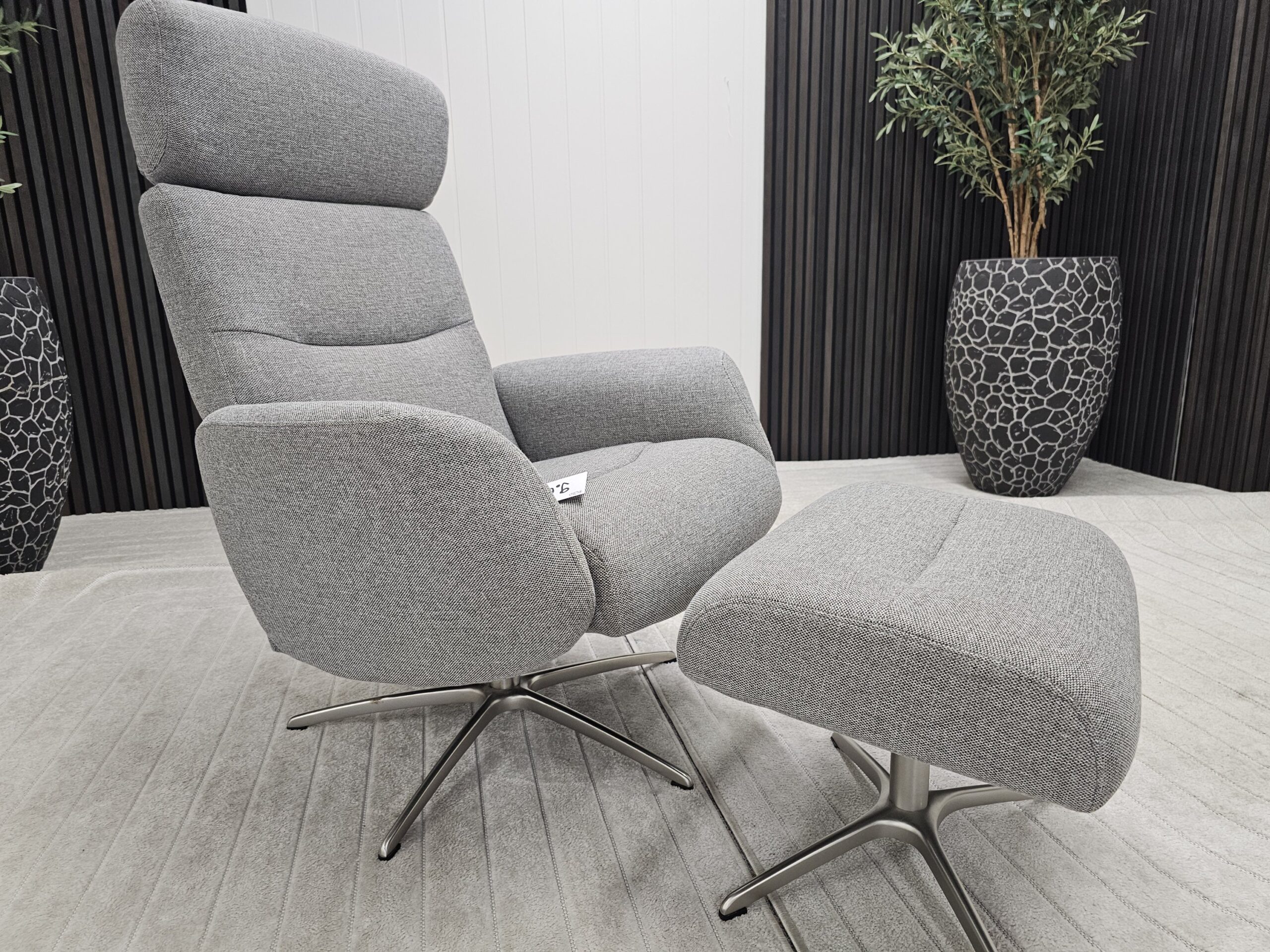 Galaxy Sky lenestol med krakk - Bilde 3