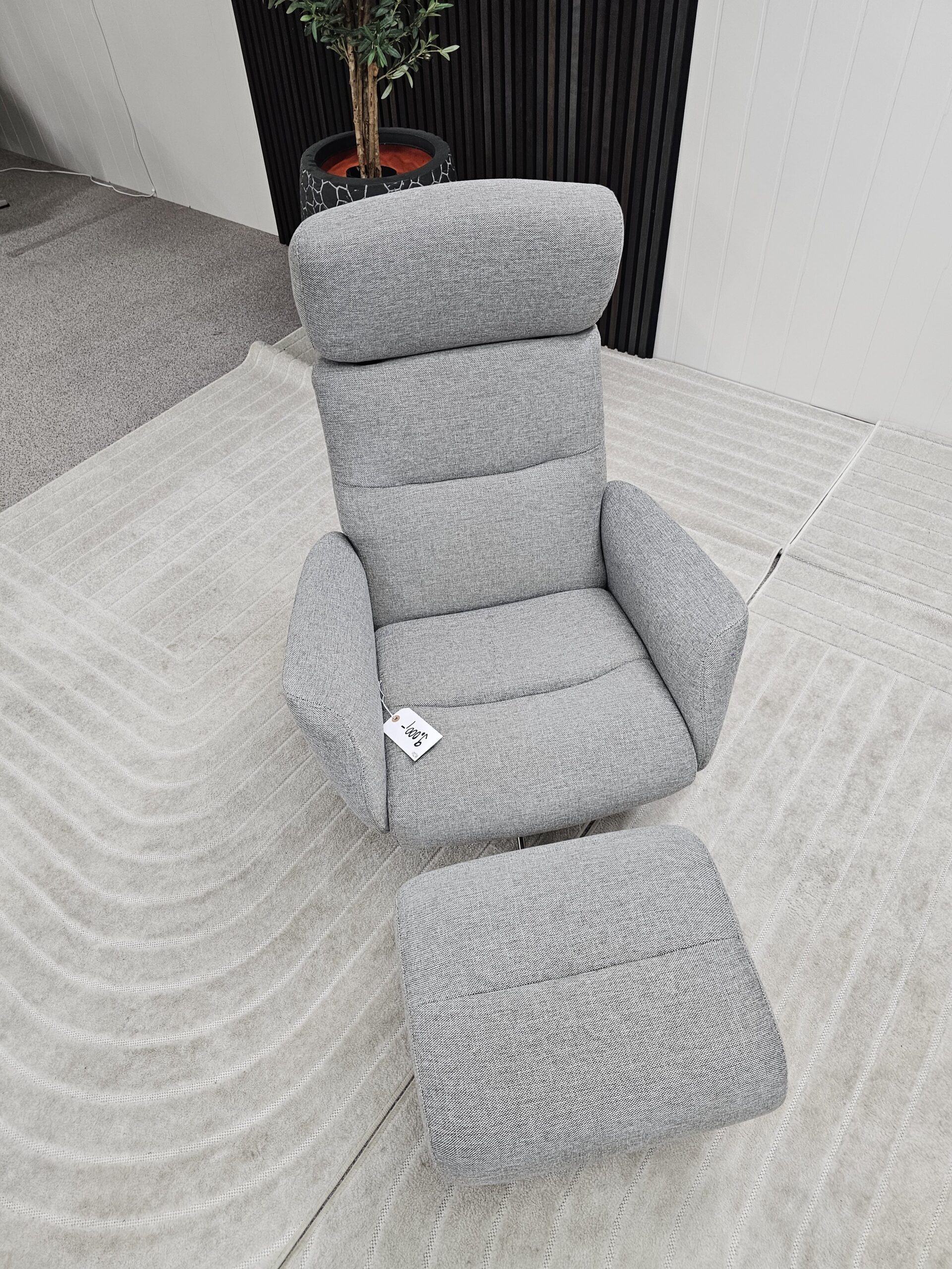 Galaxy Sky lenestol med krakk - Bilde 7