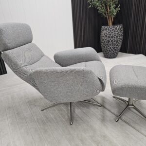 Galaxy Sky lenestol med krakk - Bilde 5