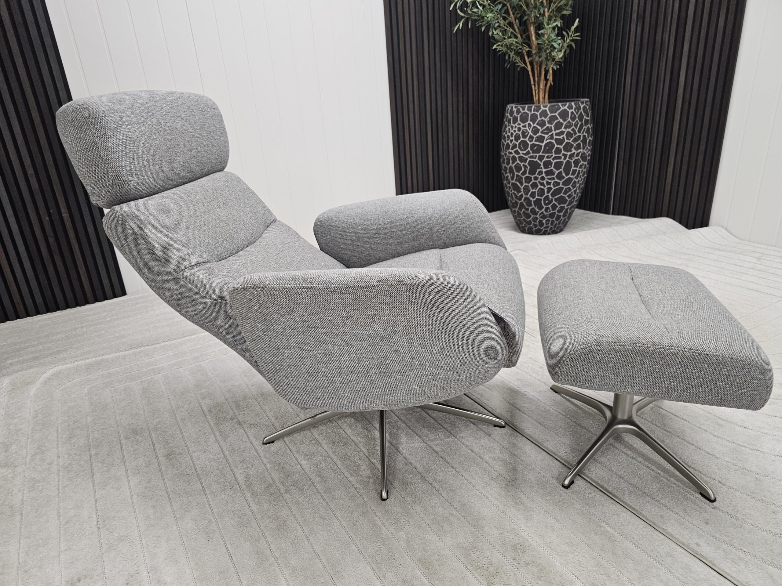 Galaxy Sky lenestol med krakk - Bilde 5