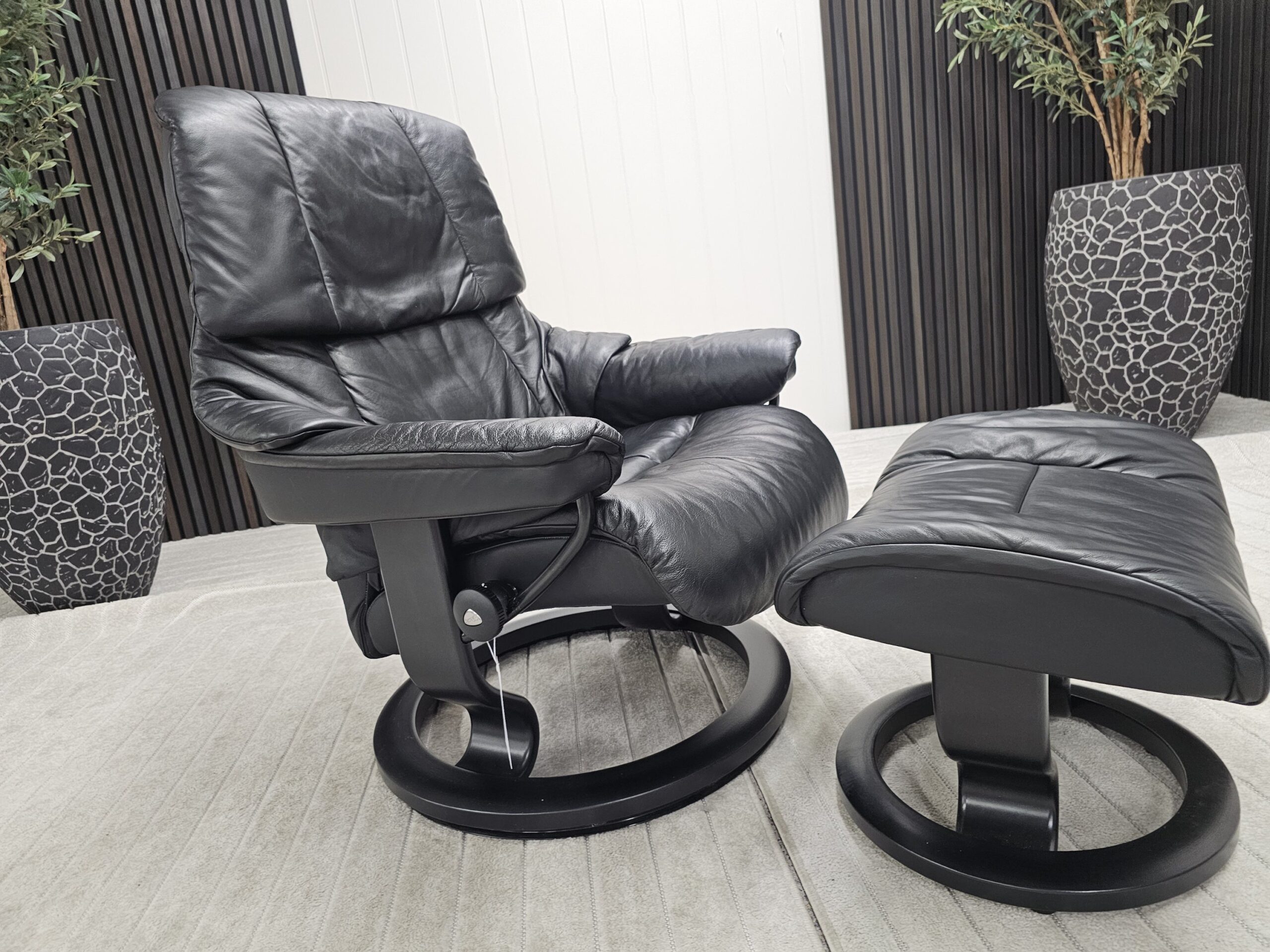 Stressless® Reno lenestol med krak - Bilde 13