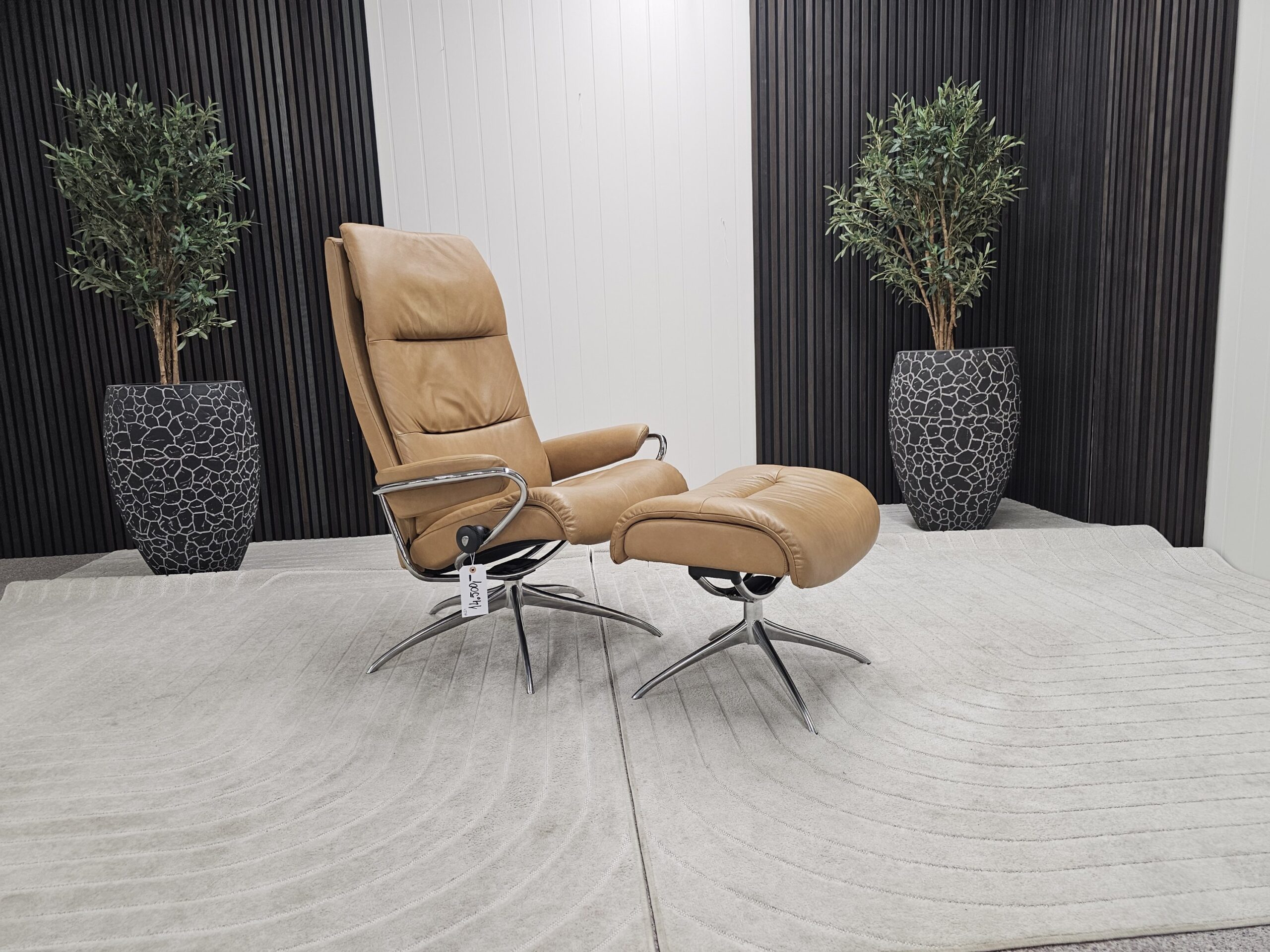 Stressless® Tokyo lenestol med høy rygg og krakk - Bilde 12