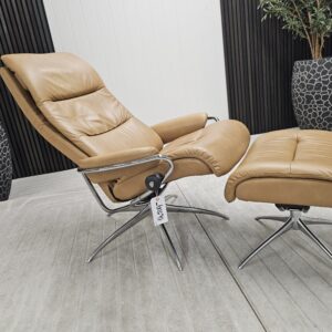 Stressless® Tokyo lenestol med høy rygg og krakk - Bilde 16