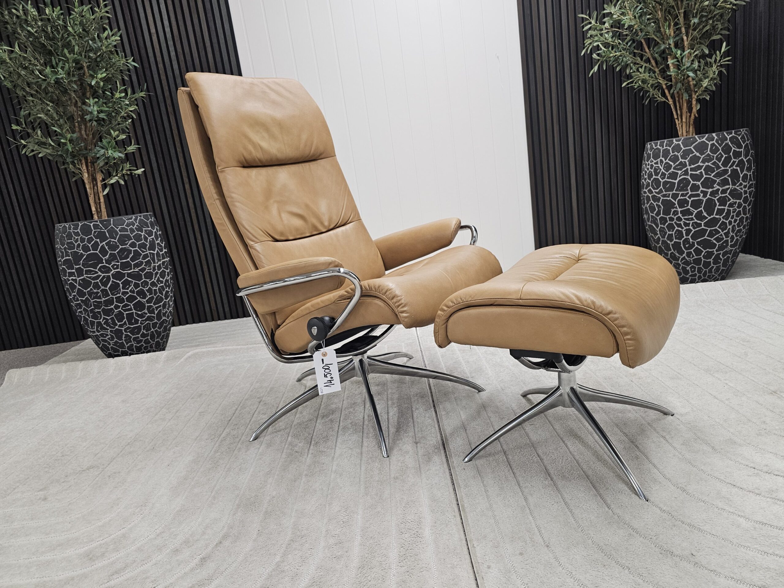 Stressless® Tokyo lenestol med høy rygg og krakk - Bilde 11